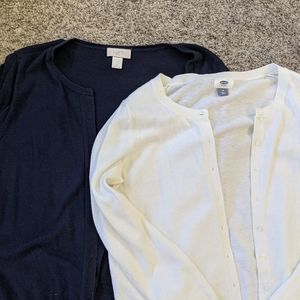 Lot of EUC Cardigans - Loft and Old Navy